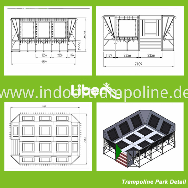 Liben Trampoline Park Detail4